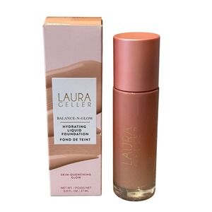 Laura Geller Balance-N-Glow Hydrating Liquid Foundation LIGHT New In Box 0.9 oz‎